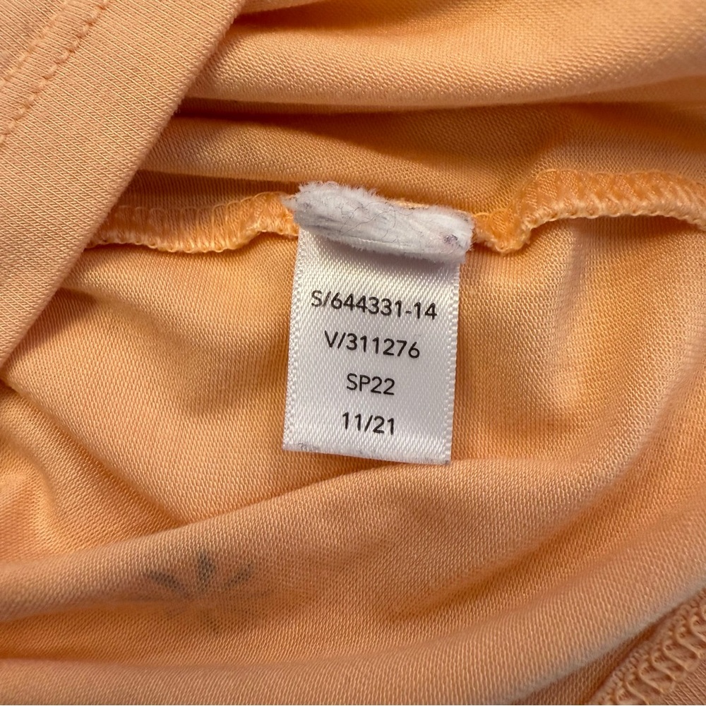 Athleta Sleeveless Crew Neck Athletic Tank Women’s XS Orange - Picture 9 of 9